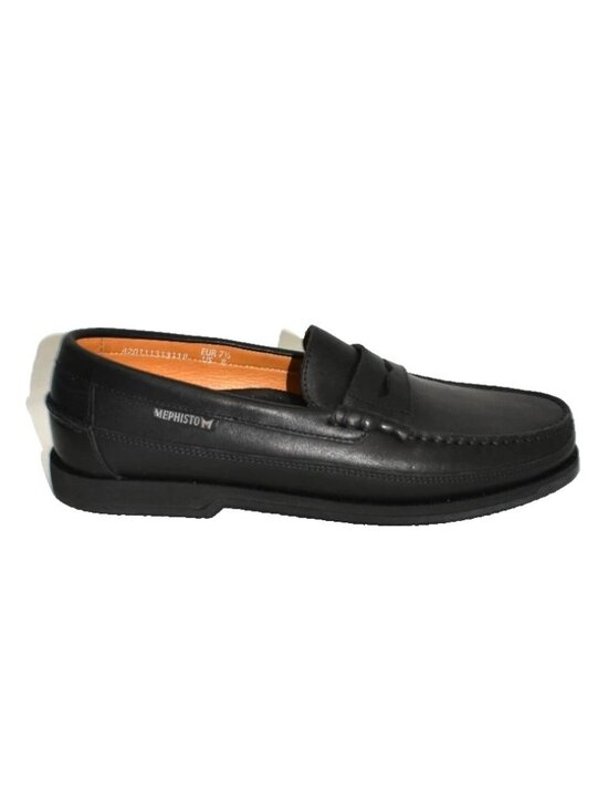 New! Mephisto \'Cap Vert\' Penny Loafer Black Leather Size 8 DD448A main image 5